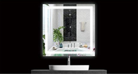 Υψηλή ανθεκτικότητα Μακιγιάζ καθρέφτες Φωτεινό καθρέφτη αφής για μπάνιο Ακανόνιστο διακοσμητικό