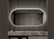 Ηλεκτρονικός ομιλητής μπάνιο ξενοδοχείο πλήρες ντους Led φωτισμένο καθρέφτη τοίχος κρεμασμένο ορθογώνιο