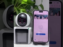 Εξοπλισμός ασφαλείας 4MP HD διπλή φακό WIFI κάμερα