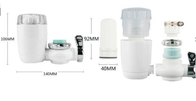 10 ίντσες Διαφανές πλαστικό υδραστικό φίλτρο στερέωμα που χρησιμοποιείται σε εμπορικό καθαριστή νερού