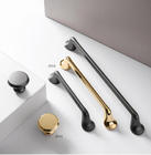 Νέο Σχεδιασμό Χρυσό κράμα ψευδαργύρου ντουλάπια κουζίνας πόρτες τραβήξτε ντουλάπι τραβάει και κουμπιά χειριστήρια χειριστήρια ντουλάπι