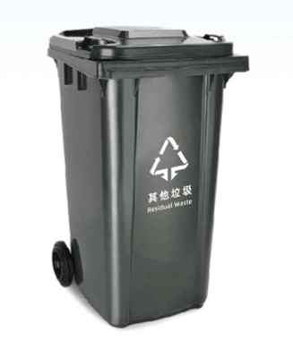 Κατασκευαστής 120l 240l 360l 660l 1100l εξωτερικοί μεγάλοι πλαστικοί κάδοι σκουπιδιών με τροχούς/κατασκευές σκουπιδιών/κατασκευές κάδους σκουπιδιών προς πώληση