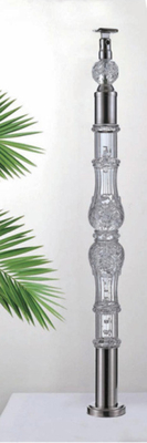 Ακρυλικό Κρυστάλλινο Baluster Διαφανής Διαφάνεια Χερούλι Προσαρμοσμένο Μέγεθος Λούξυ Χρυσό Διακοσμητικό Ακρυλικό Stai