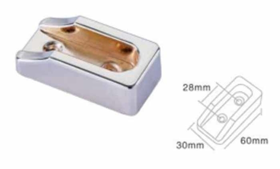 Wardrobe Removable Oval Tube Holder Support