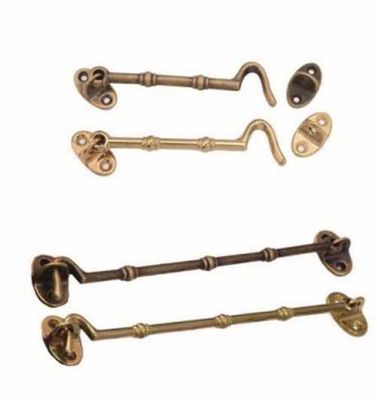 Adjustable Backset Antique Window Door Bolt And Household Brass Lock With 2 Keys
