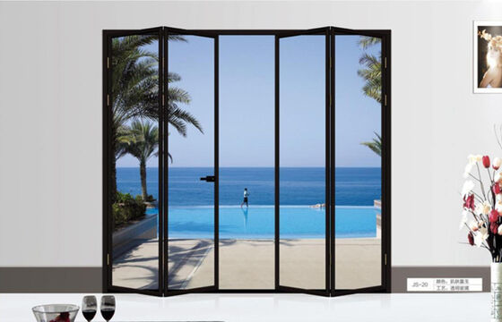 China GRH Hurricane Proof Bulletproof Impact Aluminum Sliding Doors Large Balcony Sliding Glass Door Patio