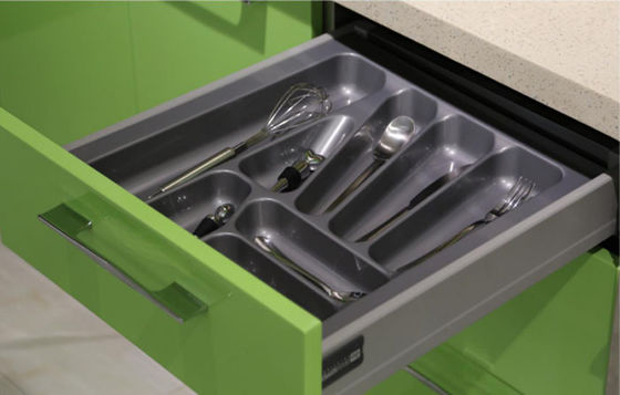 Βιώσιμος Flatware δίσκων μαχαιροπήρουνων διοργανωτής συρταριών