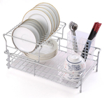Αποσπάσιμη επιφάνεια NM καλαθιών ραφιών πιάτων κατόχων ραφιών κουζινών