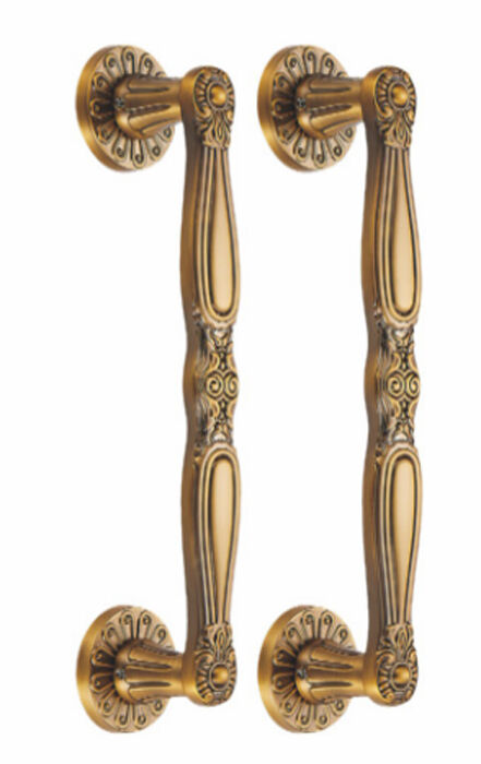 Satin Finish Stainless Steel Door Pull Handles Stylish Contemporary Look Strong and Door Hardware for High Traffic Areas
