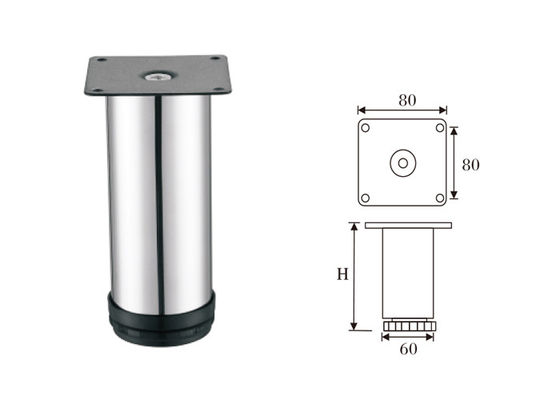 Μακροχρόνια υλική υψηλή επίδοση ανοξείδωτου ποδιών καναπέδων διάρκειας ζωής σύγχρονη