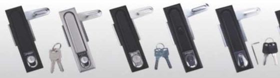 Κλειδαριά με μοχλό συμπίεσης από κράμα ψευδαργύρου με 5-πιν κυλινδρικό μηχανισμό, για επίπεδη επιφάνεια, με μηχανισμό απελευθέρωσης