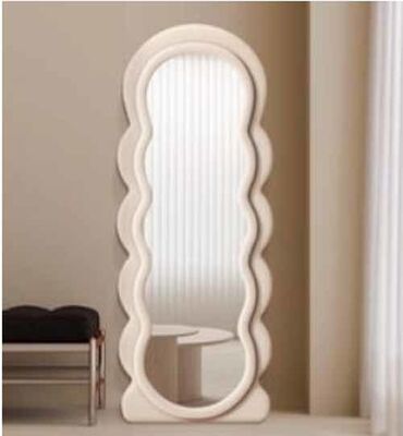 Λοξοτεχνική διακόσμηση σπιτιού Μεγάλο κυματιστό σχήμα Ακανόνιστο Μεγάλο όρθιο καθρέφτη Τείχος Γυαλί πλήρους σώματος Γυαλί πλήρους μήκους Γυαλί δαπέδου