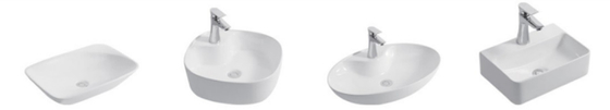 Εσωτερική λεκάνη πλυντηρίων Undercounter Washtub κεραμική ορθογώνια